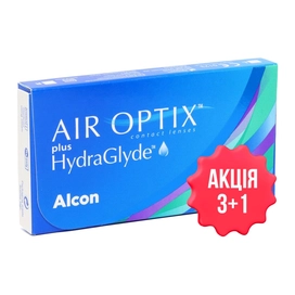 Контактні лінзи Air Optix Plus Hydraglyde (3 шт)